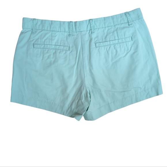 Gap Cotton Short Shortie Shorts 4 Bright Seafoam - Picture 6 of 16